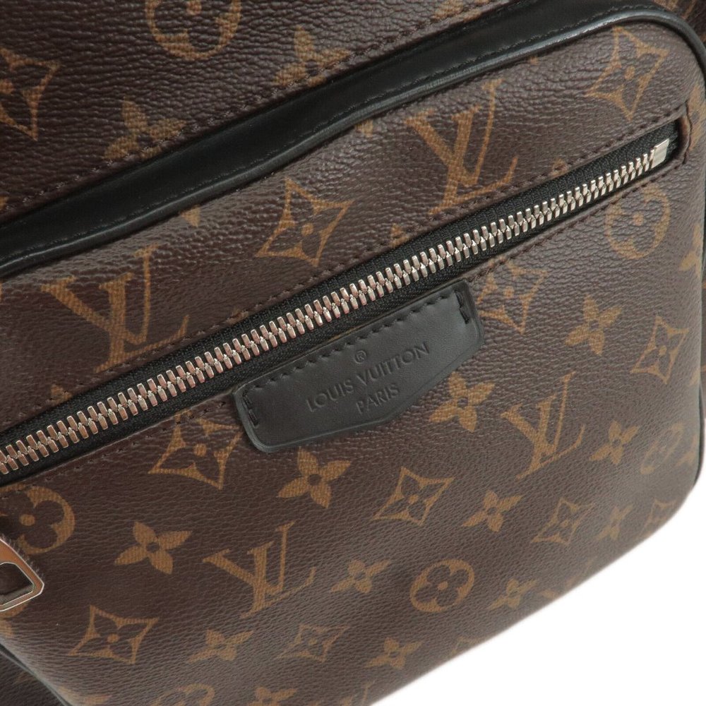 Macassar Josh Monogram Canvas Backpack - Picture 7 of 10